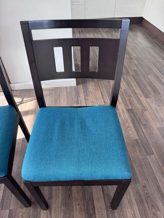 Mesa comedor cristal 6 sillas