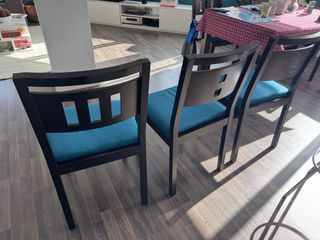 Mesa comedor cristal 6 sillas