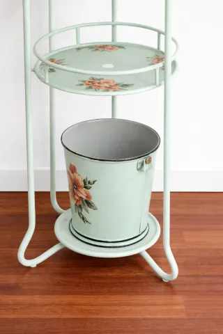 Conjunto Vintage Jarra y Cubo