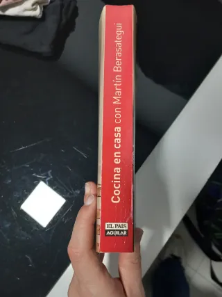 Libro de cocina en casa con Martin Berasategui
