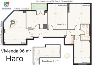 VIVIENDA 96 m2 HARO con PISCINA +GARAJE y TRASTERO