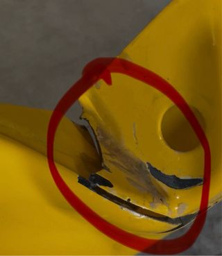 Tapa Depósito Cagiva Freccia 125 Amarillo