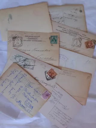 Cartoline Pasquali Vintage - 6 pezzi