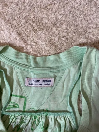 Camiseta sin mangas Desigual verde XS