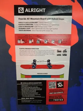 Tabla Snowboard 155 VOLK