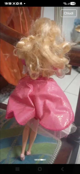 Barbie con gattino ballerina