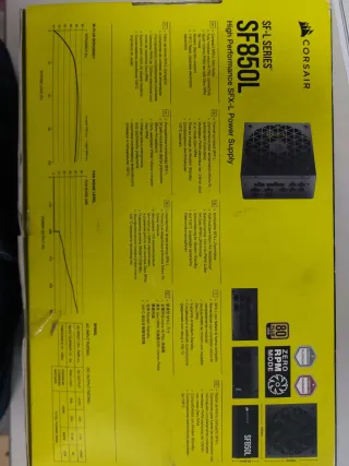 Corsair SF850L SFX-L 850W Fuente de Alimentación