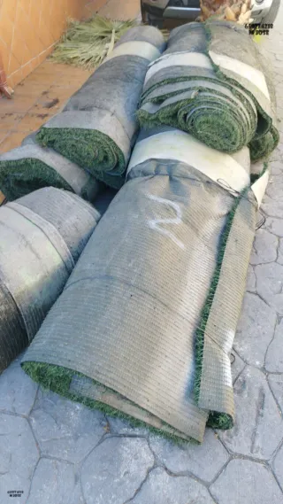 Césped artificial reciclado