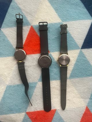 Lote 3 relojes para reparar