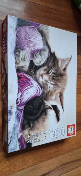 Puzzle Educa 500 piezas gatito