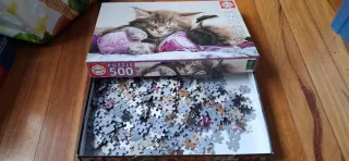 Puzzle Educa 500 piezas gatito