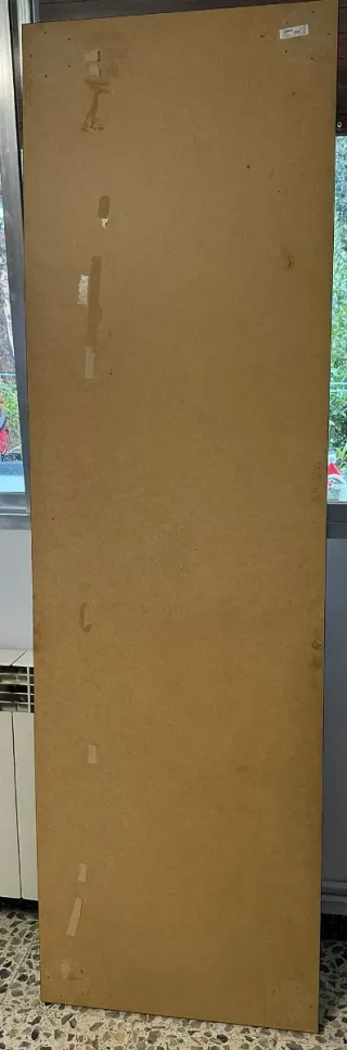 Escritorio Ikea Negro/Marrón Madera/Metal