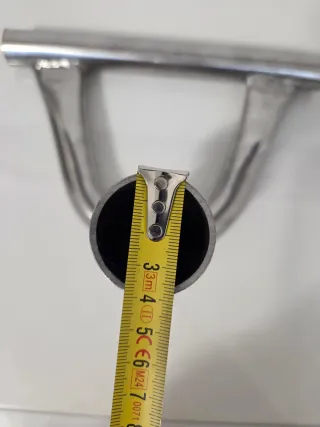 Staffa bicchiere inox per passerella