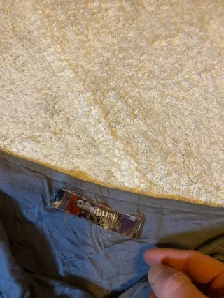 Falda Desigual Gris Estampada Talla L