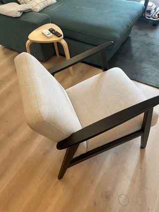 Sillón Ekenäset IKEA beige claro