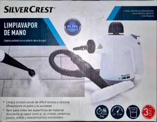 Limpiador a vapor de mano