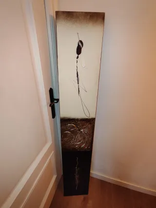 Cuadro Decorativo Beige y Marrón