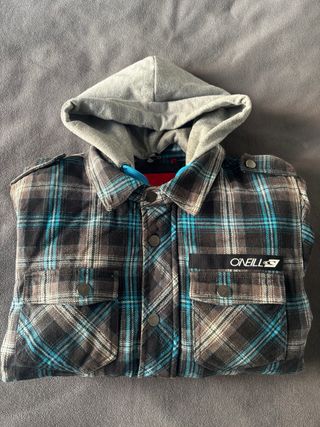 Chaqueta O'Neill Firewall Leñador Azul/Gris