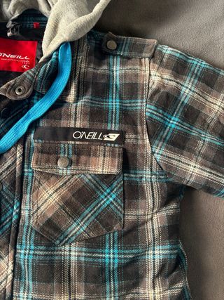 Chaqueta O'Neill Firewall Leñador Azul/Gris