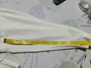 Camisas fallero blanca/beige