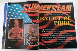 WWF WWE Magazine wrestling vintage settembre 1993