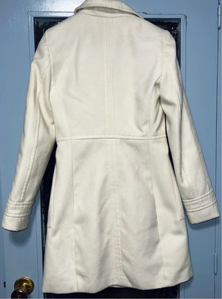 Gabardina Zara Blanca