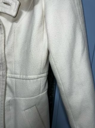 Gabardina Zara Blanca