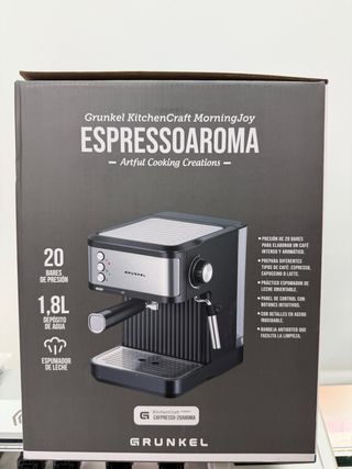 Cafetera Espresso Aroma Grunkel