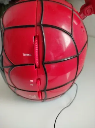 Radio Reloj Spiderman Proyector Luz  reloj a techo