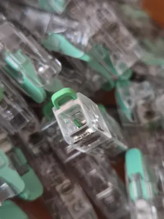 Connettori elettrici 1 via 100 pezzi