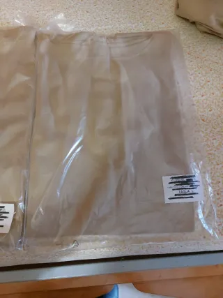 Farsetti cotone beige/verde oliva taglia L