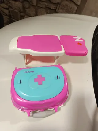 Nenuco Maletín Médico Rosa y Azul