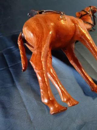 Cammello Vintage in Pelle Artigianale Arredo Etnic