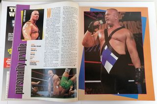 WWF WWE Magazine wrestling vintage ottobre 1993