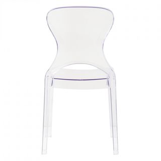 Sedia Policarbonato Trasparente Moderno Hotel 89cm