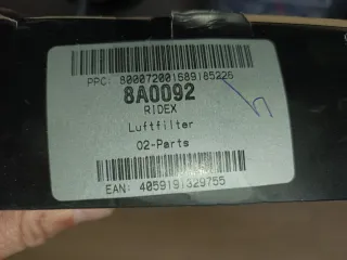 Filtro de Aire RIDEX para Nissan Note