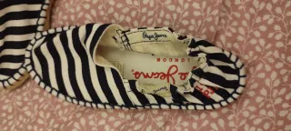 Zapatos Pepe Jeans Rayas Azul Marino Talla 31