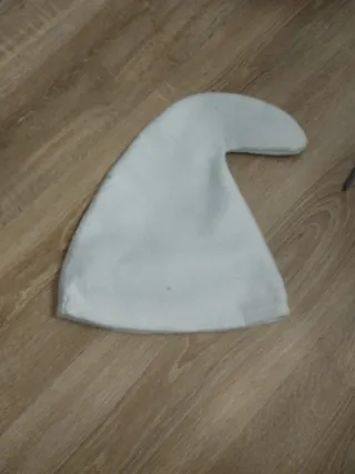 Gorro Pitufo Adulto Blanco