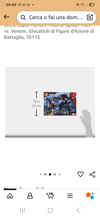 Lego 76115 Spider Mech vs Venom