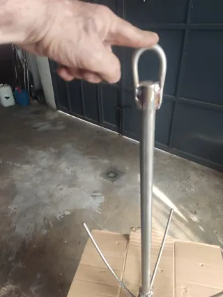 Ancla de acero inoxidable para piedras