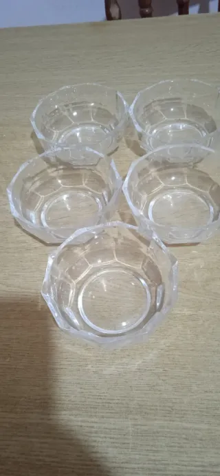 Set 5 Ciotole Vetro Macedonia