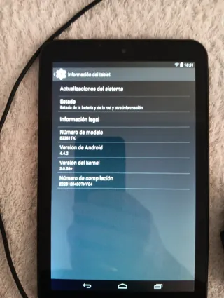 Tablet Hisense Negra