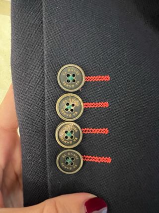 Americana El Ganso azul marino, hombre