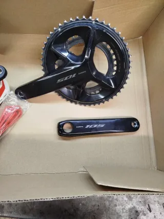 Bielas Shimano 105 170mm con potenciómetro 4iii