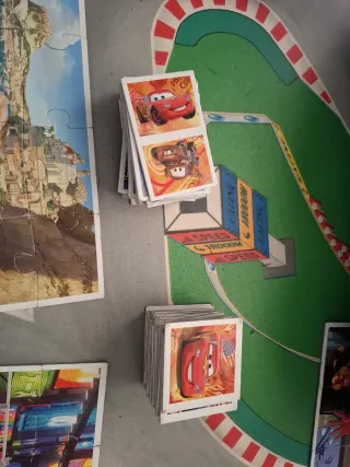 Pack Juegos Cars: 2 Puzzles, Parejas y Dominó