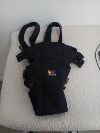 Mochila Porta Bebé Molto Negra