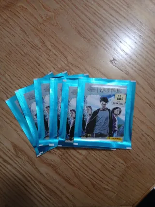 Sobres de cromos y cartas de Harry Potter
