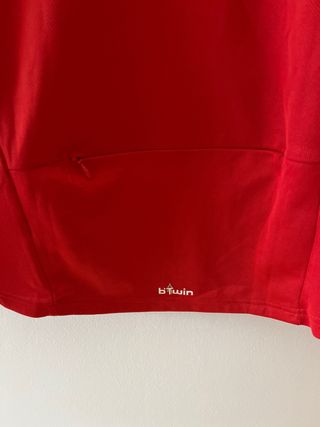 Maillot Ciclismo Btwin Rojo