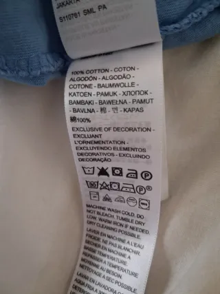 Camiseta Levi's azul claro talla S