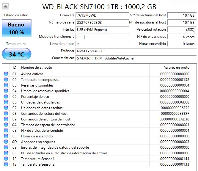 WD_BLACK SN7100 NVMe SSD 1TB afbeelding 3